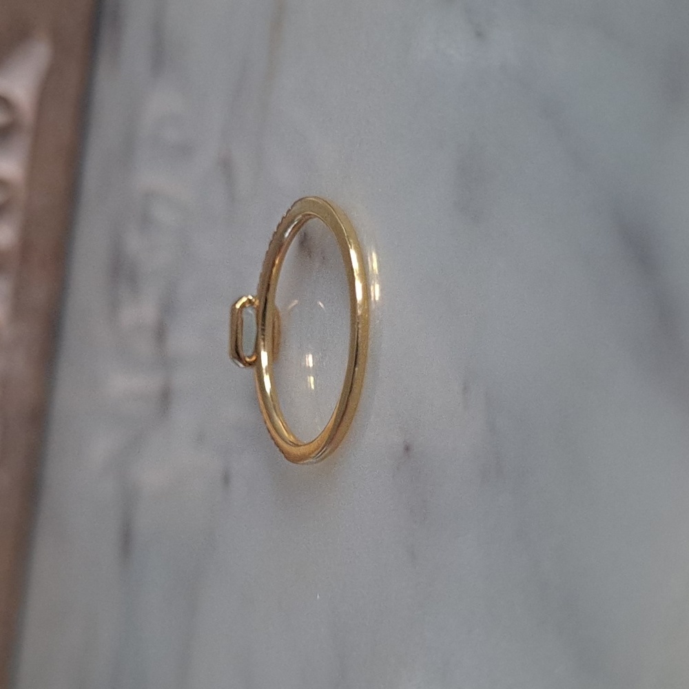 Bony Levy 18K gold prasiolite ring - Picture 4 of 16